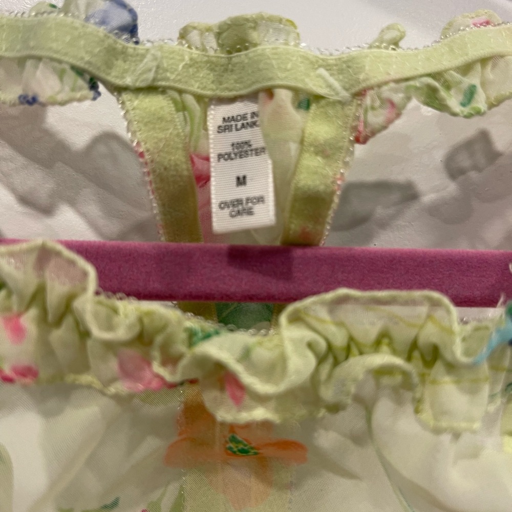 Victoria's Secret Babydoll Nighty & Thong Set Y2K NWT - Picture 6 of 7